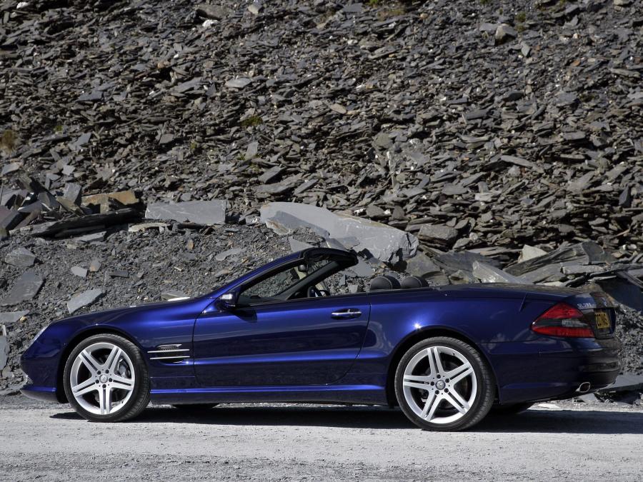  Mercedes-Benz SL500 Sports Package 2005 года  (UK) (фото 4 из 23)